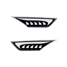 1 Pair Car LED Side Turn Signal Light for 2016 - 2021 White Yellow Car Position Lamp