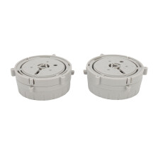 1 Paar Nab-Hub-Adapter B67 G8M2 10 Zoll Grau-Weiß