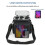 TXEsign Bolsa de Transporte para Microfone de Viagem com 6 Compartimentos Bolsa para Microfone Bolsa de Transporte para Microfone com Alça de Mão e 5