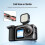 Protective Cage with Handle Grip Kit for  Action 5 Pro/4/3 Aluminum Protective Frame Quick Release with Cold Shoe 7