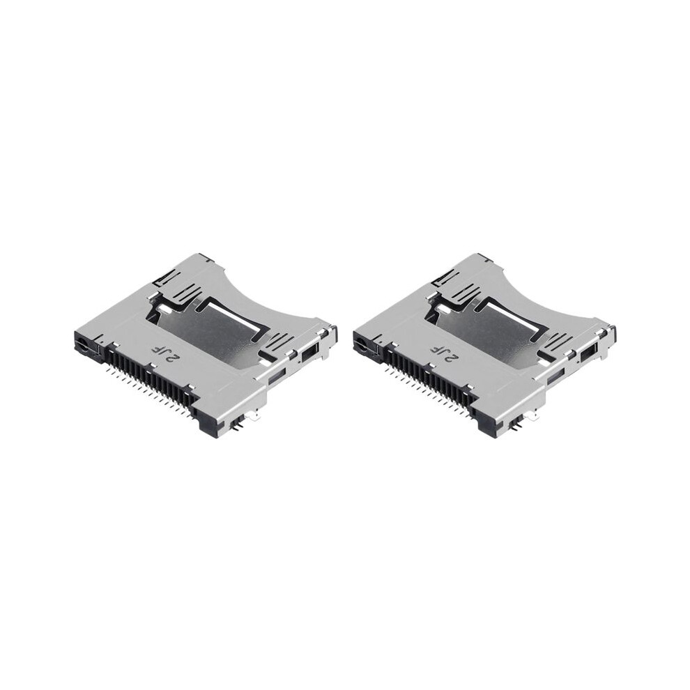 2X Game Card Reader Slot Replacement For Ndsi Ndsill/Xl - Durable Game Console Card Socket Parts 6032797424893