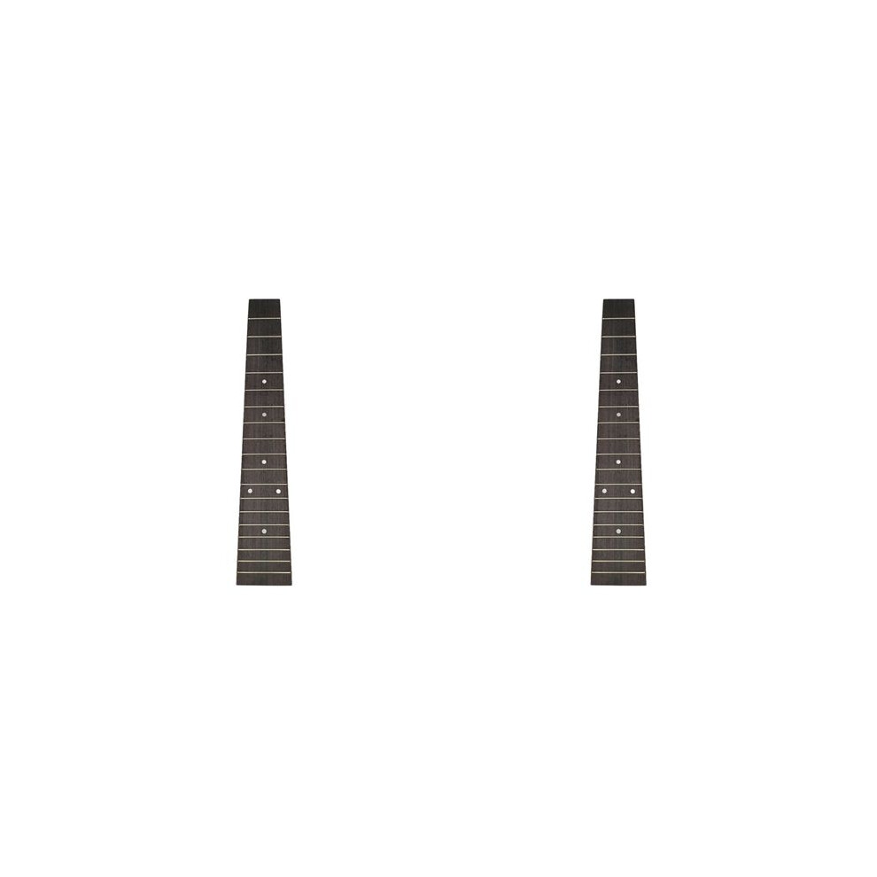 2X Fretboard Ukulele Fingerboard For 26 Inch Tenor Ukulele With 18 Fret Fretboard Diy Parts Replacement 4711459497551