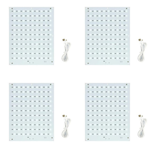 4X for Bambu 3D Printer CMYK Lithophane LED Backlight Board Kit USB C DIY Lithophane Photo Model