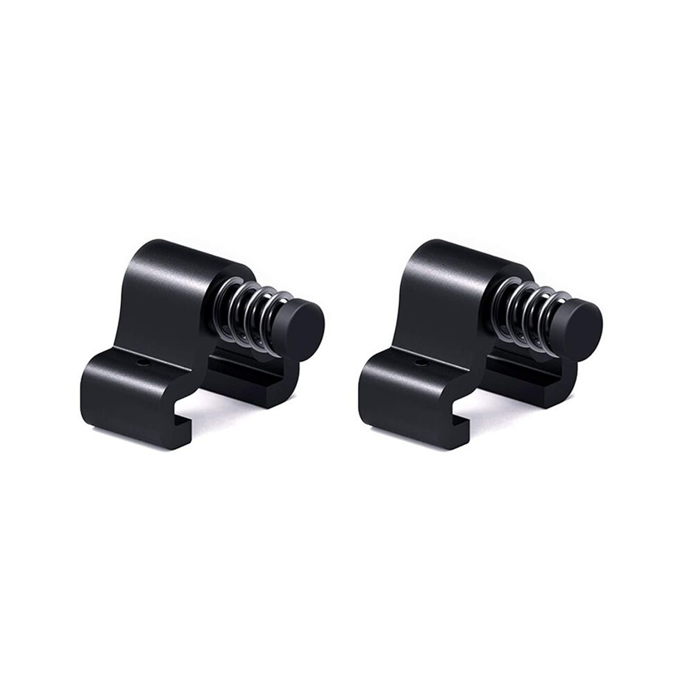 2X Sliding Barn Adjustable Door Stoppers, Replacement Part Rail Track Hardware Accessories 4714075670582