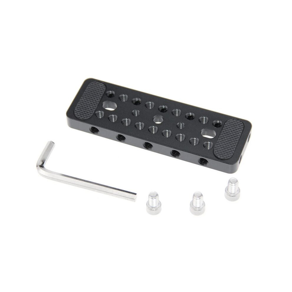 Cheese Plate Top Plate Camera Easy Plate Baseplate With 1/4 Screw For Blackmagic Cinema Camera Bmcc Dslr Camera Cage 6031151133105