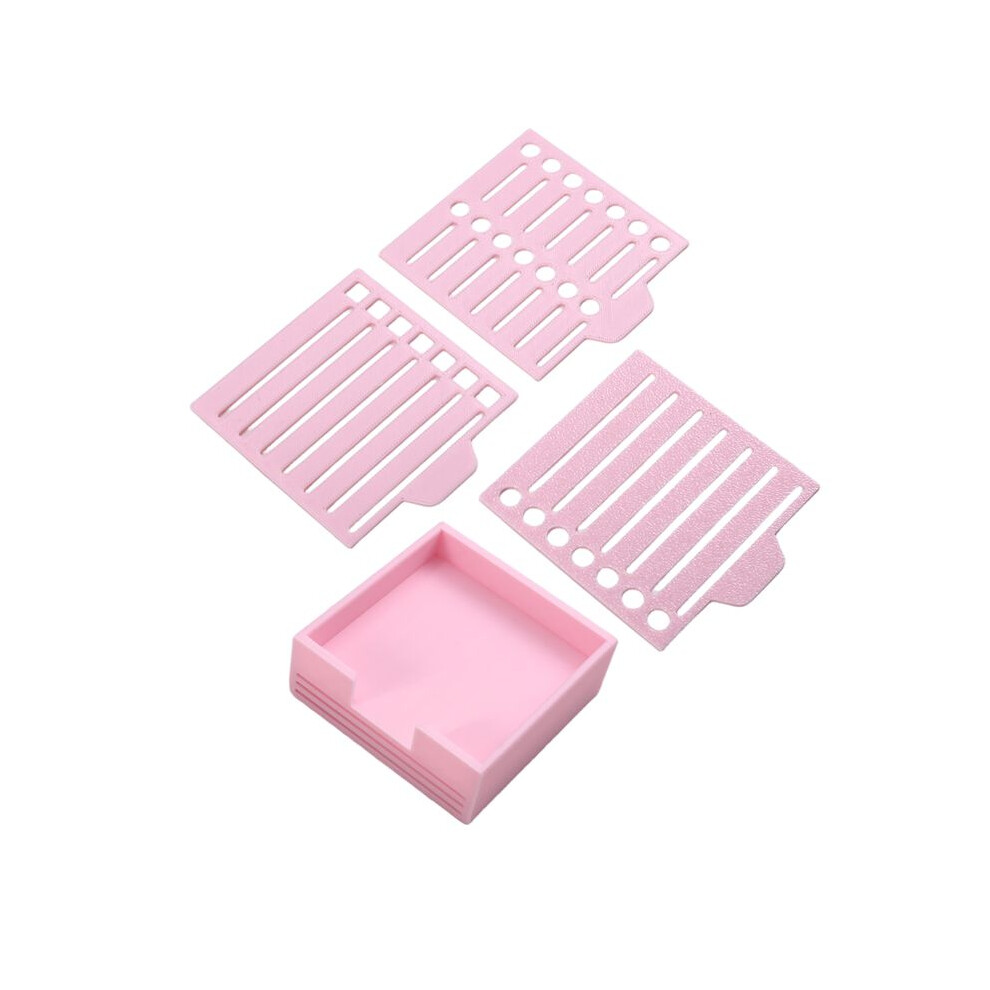 Sticky Note Stencil Compatible With Post Notes,3X3 Sticky Pads Base With 2 Stencils Included,Memo Pad Organizer 4713145112953