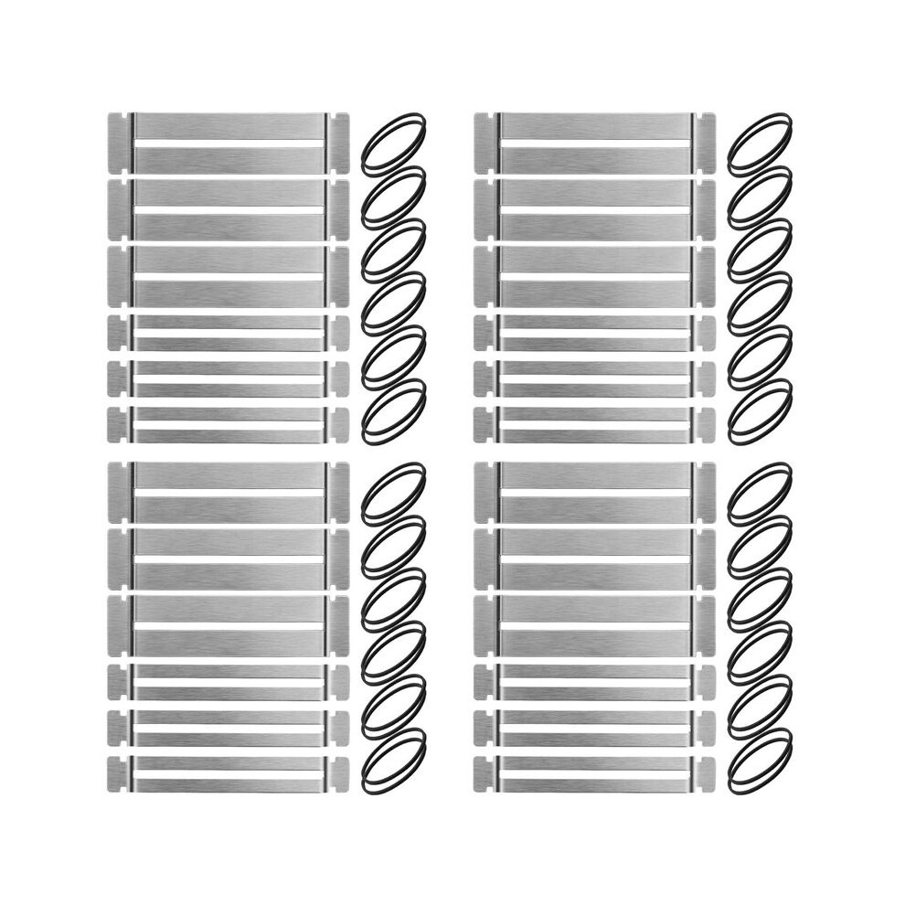 4Set Guitar Fingerboard Guards Stainless Steel Bass Fingerboard Guards Luthier Tool Fretboard Protector 6033283157578