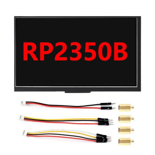 For Raspberry Pi  2 RP2350B 7" Capacitive Touch Screen LCD 800x480 Display Development Board A 2