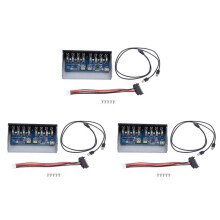 3X 19 Poliger USB 3.0-Hub mit 8 Anschlüssen 5,25 Zoll CD ROM Laufwerk Schacht CD ROM Vorderseite für Computer GehäUse