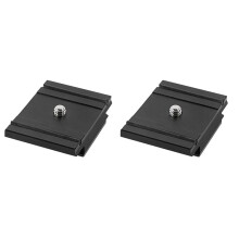 2X 200PL-PRO Schnellwechseladapter für Kaltschuhplattenmontage für Kardanischen DSLR-KamerakäFig MH494-BH / MH496-BH