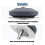 Lawn Mower Blade Sharpener, Lawnmower Blade Sharpener for Drill with Blade Balancer, Mower Blade Sharpener for Drill 3