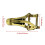 Gold LP Vibrato Tailpiece String Tremolo Bridge för Elgitarr med Vibrato Arm 6