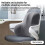 Memory Foam Lumbar Cushion for Car and Office, Postpartum Waist Support, Multi-Functional Back Pain Relief Pillow 5