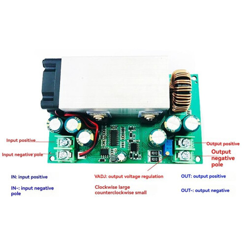 - Step Down Module 12V-75V to 5V 19V 21V 24V 48V 600W High-Power 25A Step Down Module 1