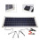 1X8W 12V Dual USB/ Flexible Solar Panel Efficient Car Battery Charge Camping 5