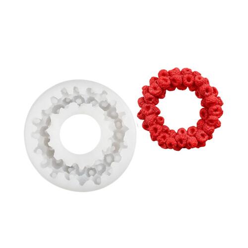 Nonstick Silicone Mould Raspberry Heart Designs For Candle-A