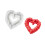 Creative Silicone Mould Raspberry Heart Shape For Handmade-C 1