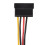 -Strom Buchse auf -Stecker-Adapter-Konverter-Kabel, 6-Zoll 6
