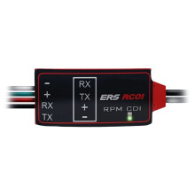 ERS-RC01 CDI Bensinmotor Varvräknare Realtidsövervakning Motorvarvtalsdata för ExpressLRS PWM-Mottagare
