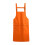 Durable Polyester Apron For Cooking Water-oran  color 1