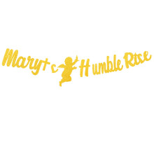 Maria Humble Rise Flag Banners Angel Flag Garland voor Maria Day