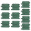 10PCS Plastic Garden Edging Strips with Easy Together-Green 1