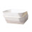 Elegant Octagonal Paper Plates For Serving Dessert-boat shape 1