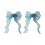 Romantics Polyester Window Drapery Holder with 3D-Blue 1