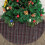 Kerstboomrok 30 inch (76 cm) Tartan Polyester 1