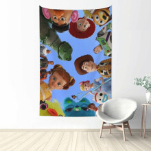 Tapisserie murale verticale en polyester Toy Story
