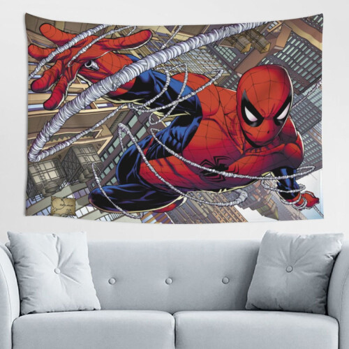 Τέχνη τοίχου με ταπισερί Spider-Man 60x40 ίντσες