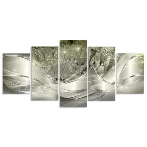 5-teiliges Leinwandbild-Set für das Wohnzimmer