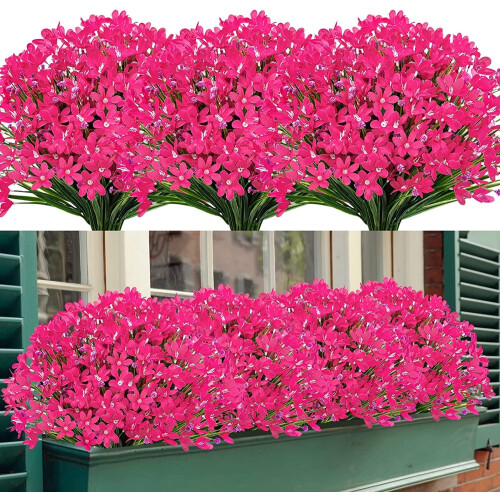 Kunstige påskeliljeblomster 35 cm, 4-pakning