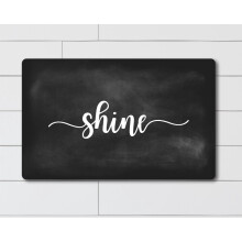 Metalen wandbord 12" x 8" Vintage woondecoratie