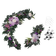 Ensemble de guirlandes florales artificielles pour arche de mariage