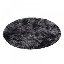 Tapis rond moelleux et coloré Forzero, idéal pour la chambre à coucher des enfants et des filles. Tapis multicolore (rond)