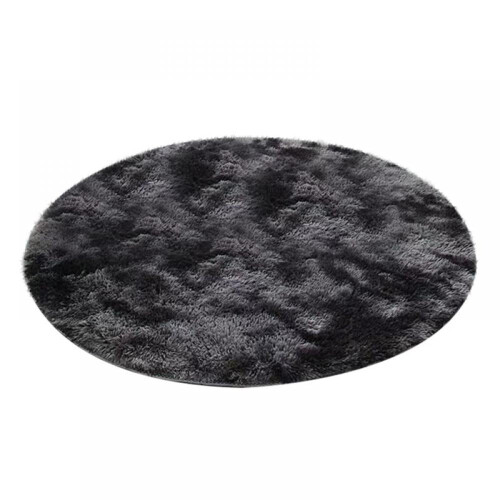 Forzero Fluffy Colorful Shag Round Area Rug Plush Carpet Για Παιδιά Κορίτσια Σαλόνι Υπνοδωμάτιο