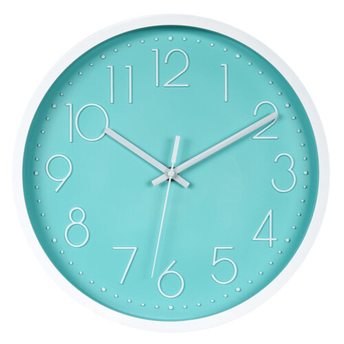 Horloge murale silencieuse de 30 cm pour salon