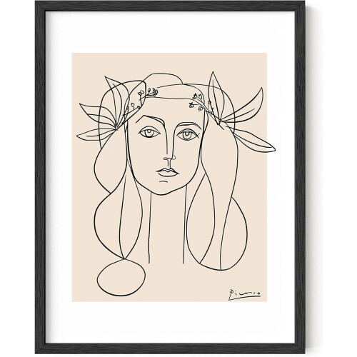 Εκτύπωση τοίχου με σχέδιο Picasso 12x16 ίντσες