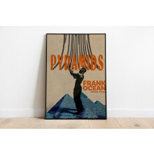 Affiche Frank Ocean Pyramid, papier 200 g/m²