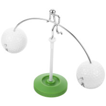Sculpture décorative d'équilibre physique en PE blanc 19 x 15,5 x 6,5 cm