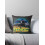 Housse de coussin en imitation lin avec fermeture éclair invisible 1