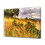 Canvasposter met gouden weide als decoratie 1