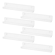 Acryl wandplankenset voor vinylplaten – 6 stuks