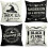 Conjunto de 4 capas de almofada de Halloween, 45x45 cm (18x18 polegadas). 1
