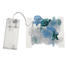 LED-Lichterkette mit Meeresmuscheln – 2 m oder 3 m