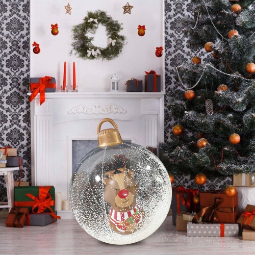Opblaasbare kerstbal van 60 cm