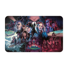 Tapis de porte Stranger Things 51 x 80 cm, antidérapant