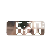 Réveil de chevet LED avec affichage de la température et de la date