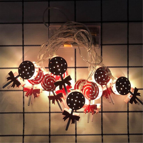 Luzes de Natal de LED com 10 LEDs e 1,65 m